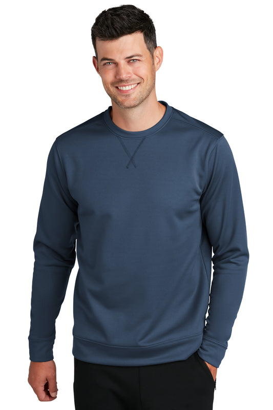 Port & CompanyPerformance Fleece Crewneck Sweatshirt. PC590 Deep Navy