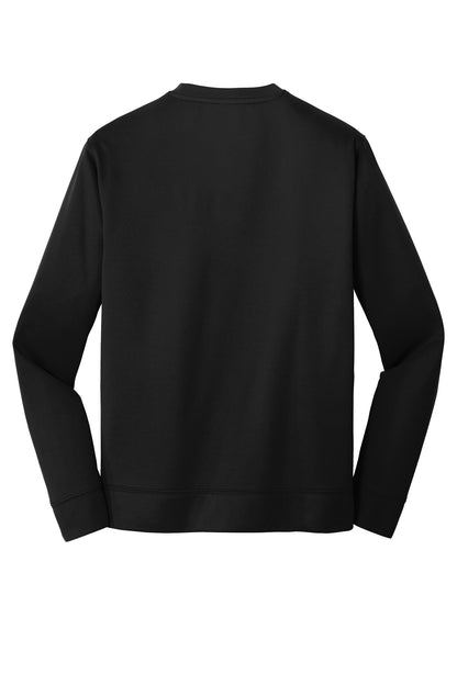 Port & CompanyPerformance Fleece Crewneck Sweatshirt. PC590 Jet Black