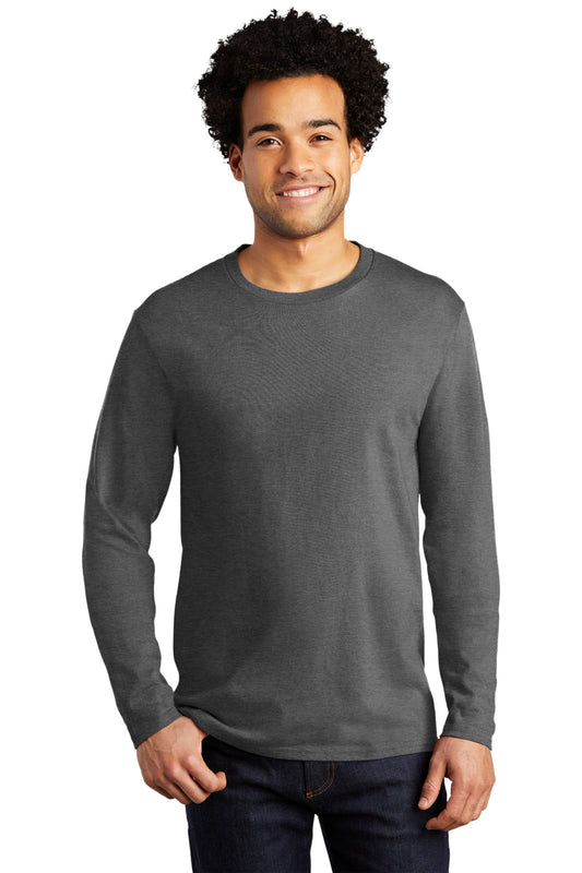 Port & Company Long Sleeve Bouncer Tee PC600LS Dark Heather Grey