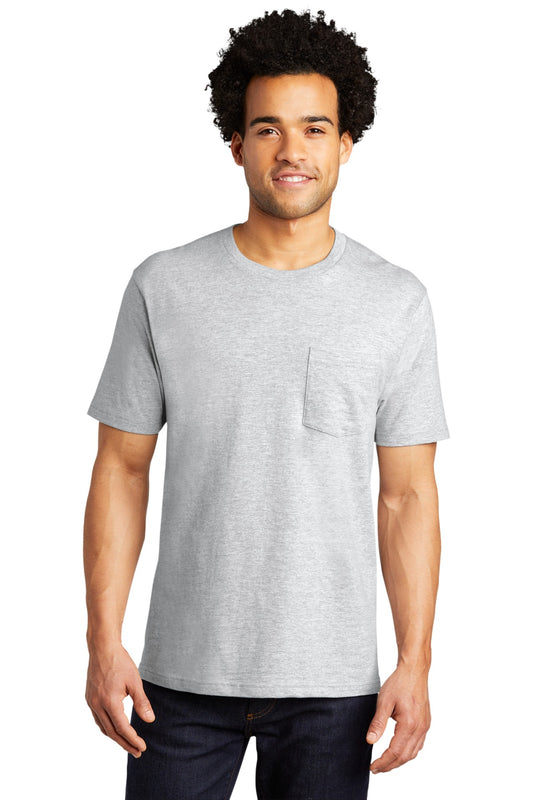 Port & Company Bouncer Pocket Tee PC600P Ash