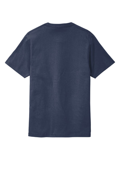 Port & Company Bouncer Pocket Tee PC600P Navy Blue