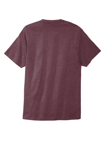 Port & Company Bouncer Tee PC600 Heather Athletic Maroon