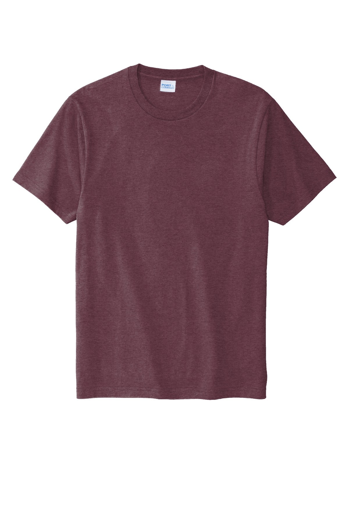 Port & Company Bouncer Tee PC600 Heather Athletic Maroon