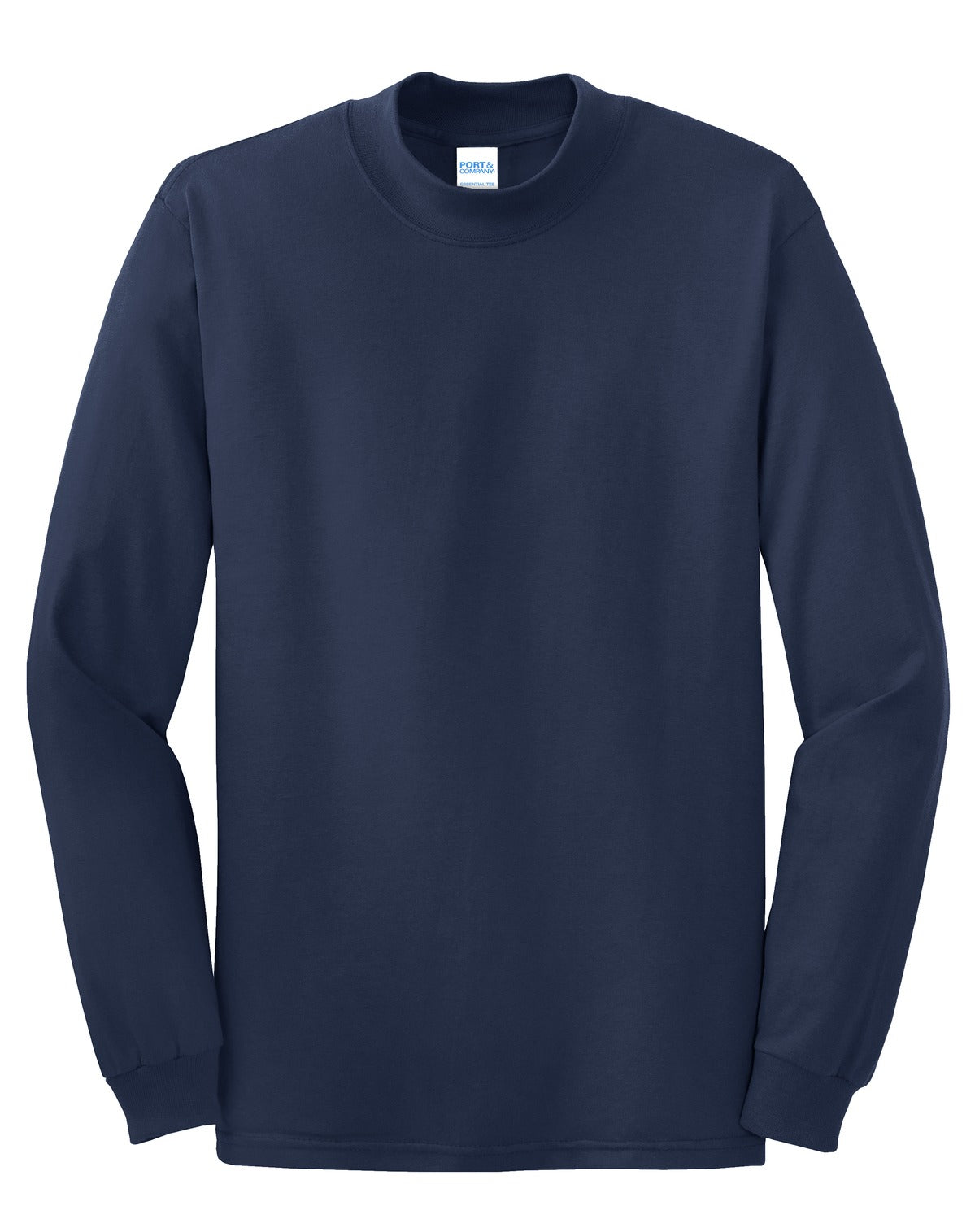 Port & Company Essential Mock Turtleneck.  PC61M Navy