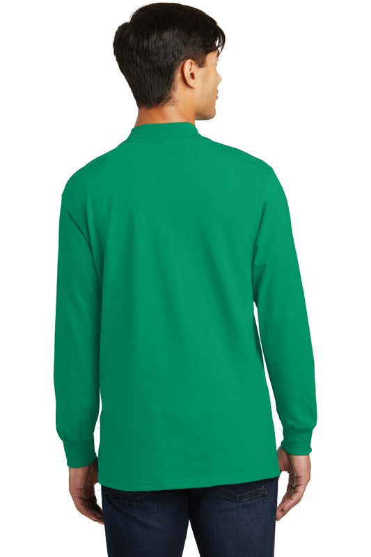 Port & Company Essential Mock Turtleneck.  PC61M Kelly