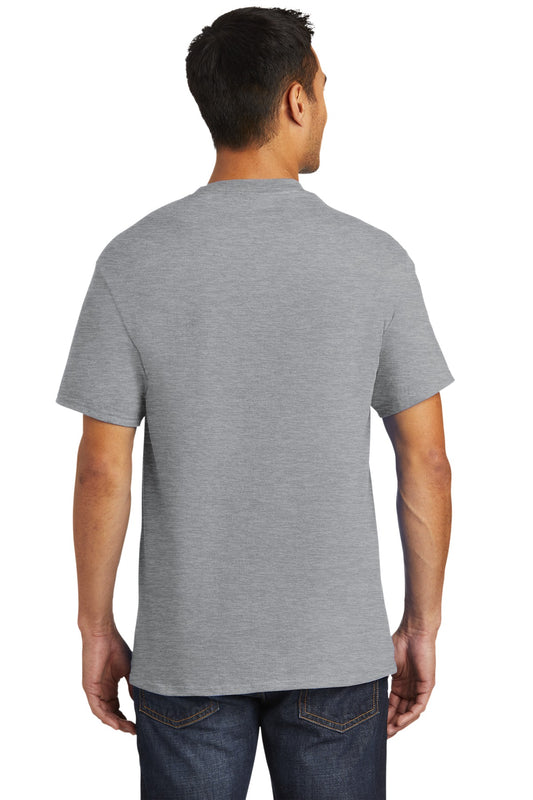 Port & Company Tall Essential Pocket Tee. PC61PT Athletic Heather Tall