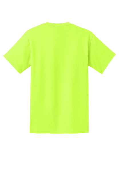 Port & Company Essential Pocket Tee. PC61P S. Green