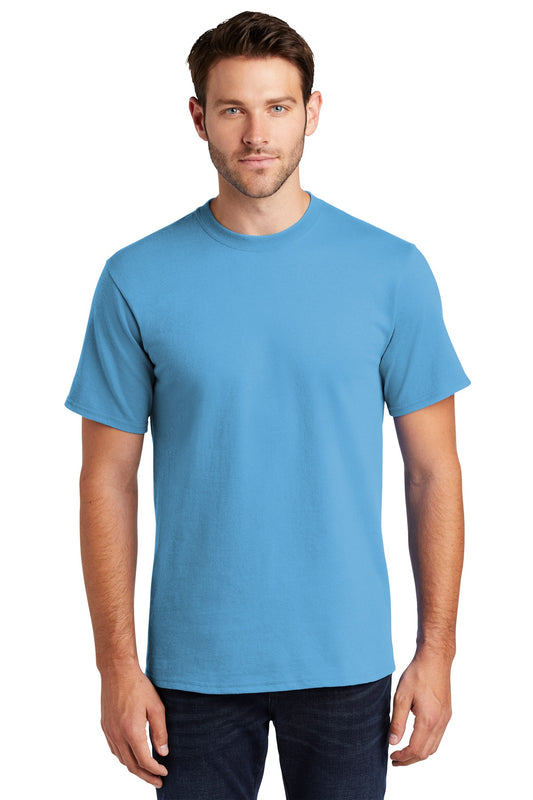 Port & Company Tall Essential Tee.  PC61T Aquatic Blue Tall