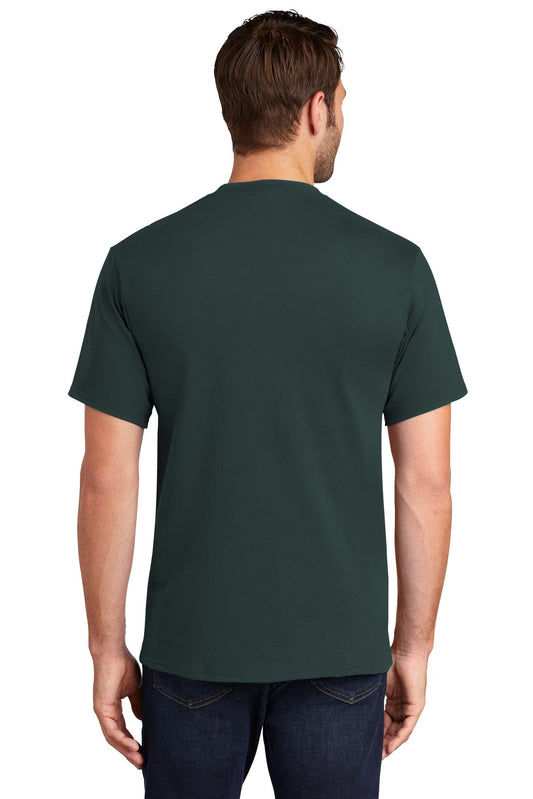 Port & Company Tall Essential Tee.  PC61T Dark Green Tall