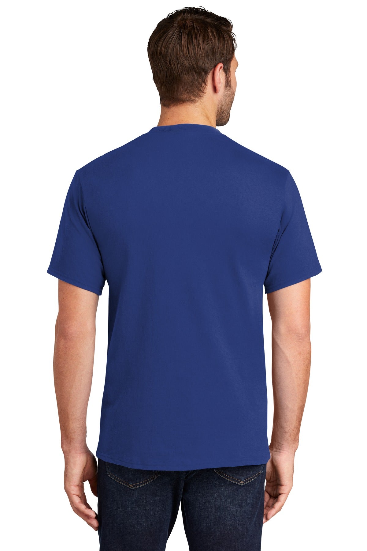 Port & Company Tall Essential Tee.  PC61T Deep Marine Tall