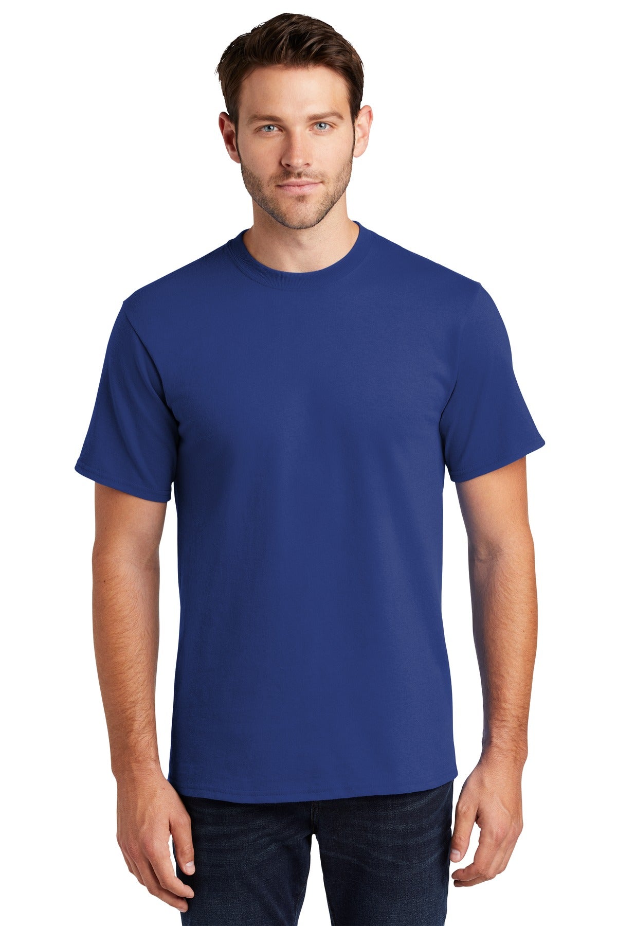 Port & Company Tall Essential Tee.  PC61T Deep Marine Tall