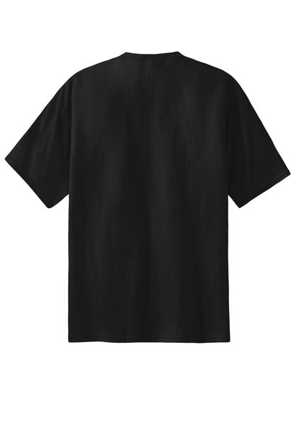 Port & Company Tall Essential Tee.  PC61T Jet Black Tall