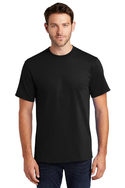 Port & Company Tall Essential Tee.  PC61T Jet Black Tall