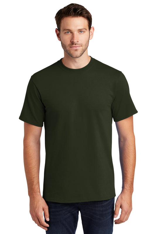 Port & Company Tall Essential Tee.  PC61T Olive Tall
