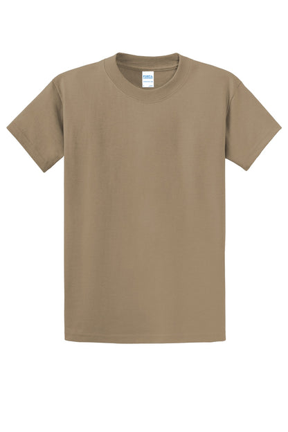 Port & Company Tall Essential Tee.  PC61T Sand Tall