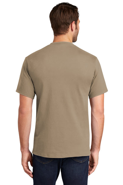 Port & Company Tall Essential Tee.  PC61T Sand Tall