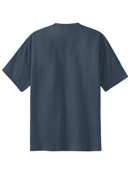 Port & Company Tall Essential Tee.  PC61T Steel Blue Tall