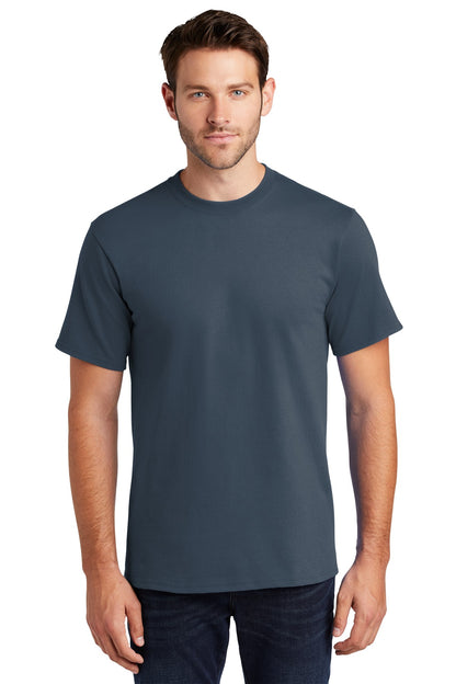 Port & Company Tall Essential Tee.  PC61T Steel Blue Tall