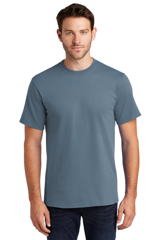 Port & Company Tall Essential Tee.  PC61T Stonewashed Blue Tall