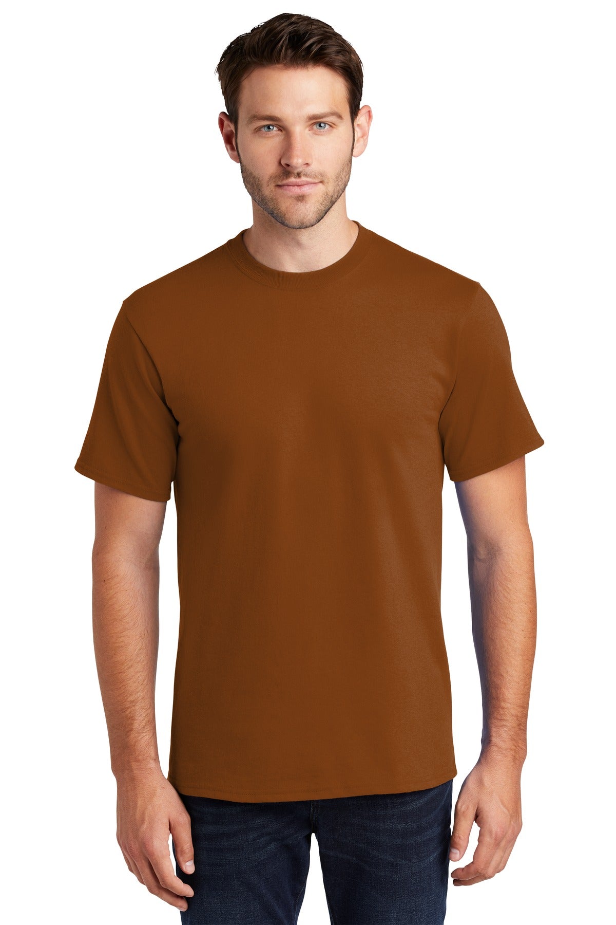 Port & Company Tall Essential Tee.  PC61T Texas Orange Tall