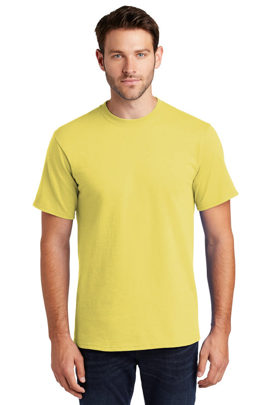 Port & Company Tall Essential Tee.  PC61T Yellow Tall