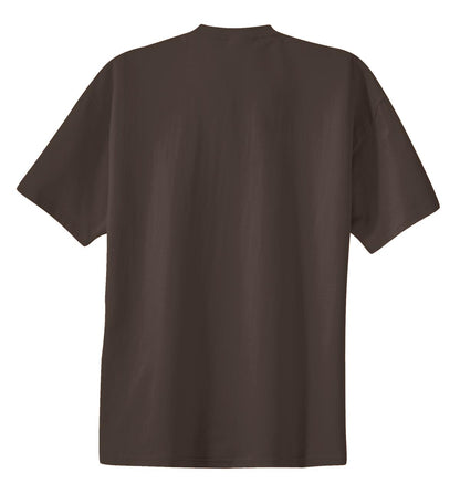 Port & Company Essential Tee. PC61 Brown