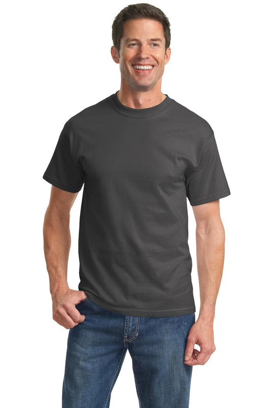 Port & Company Tall Essential Tee.  PC61T Charcoal Tall