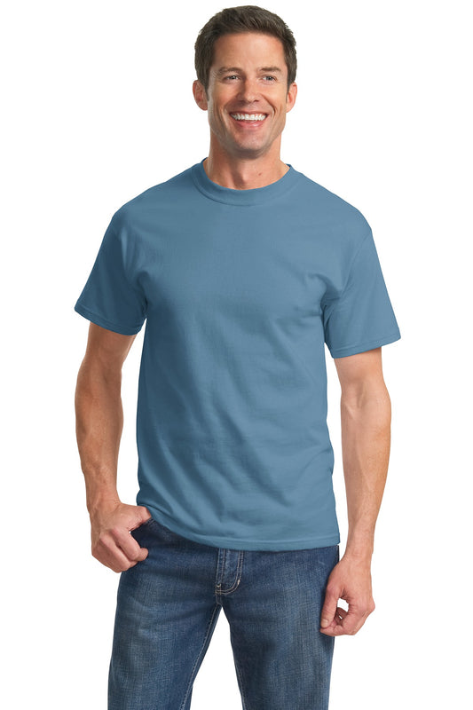 Port & Company Tall Essential Tee.  PC61T Colonial Blue Tall