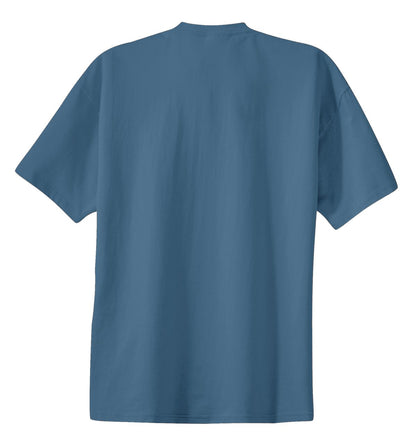 Port & Company Essential Tee. PC61 Colonial Blue