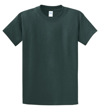 Port & Company Essential Tee. PC61 Dark Green