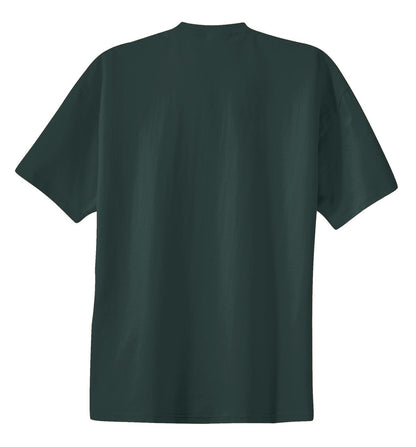Port & Company Essential Tee. PC61 Dark Green