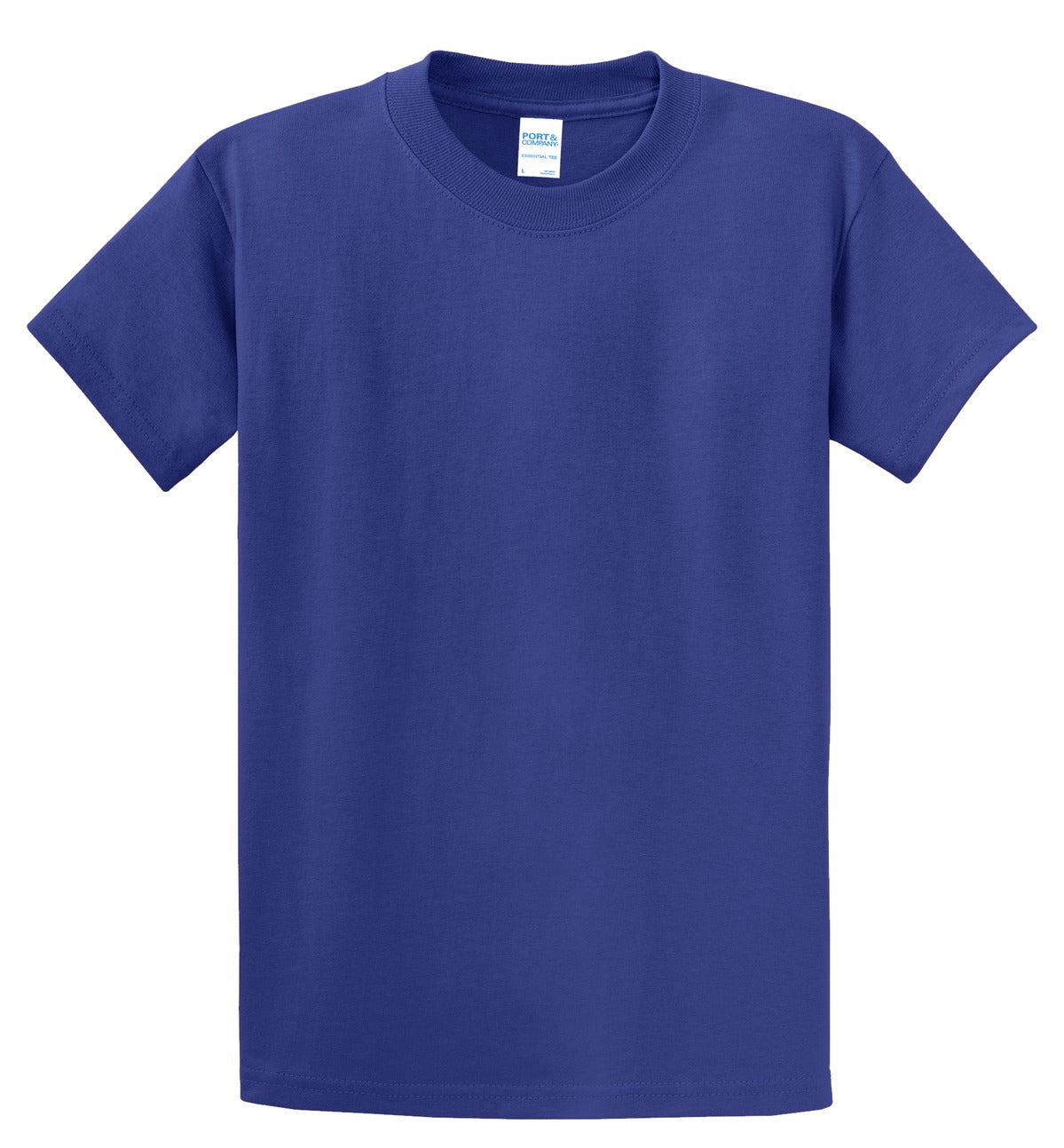 Port & Company Essential Tee. PC61 Deep Marine