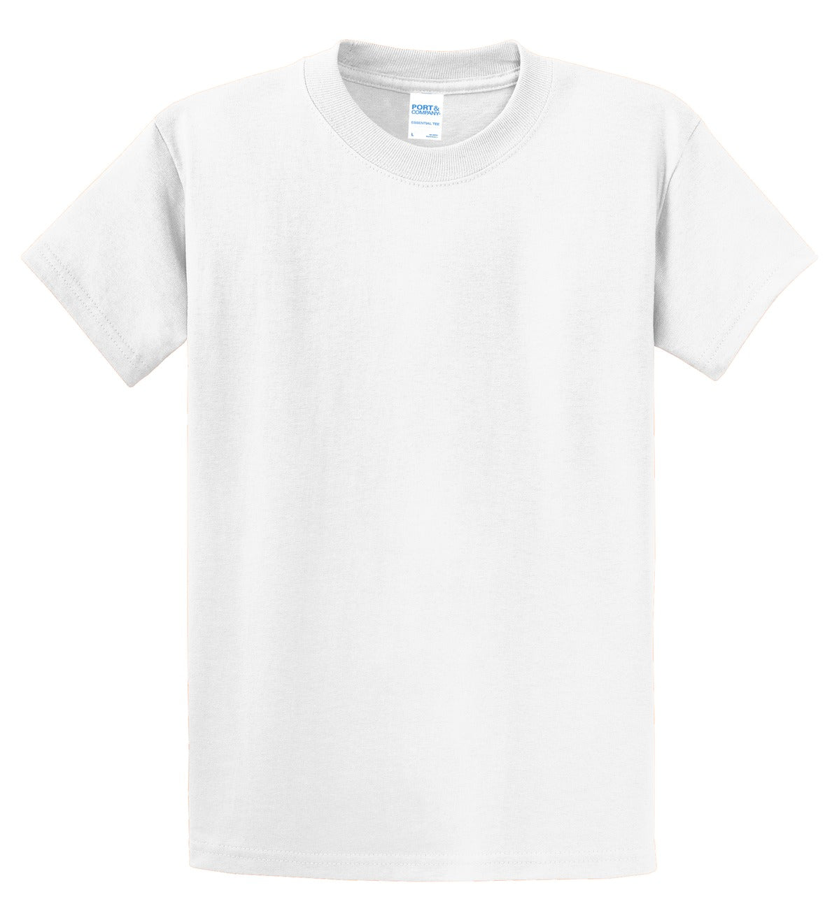 Port & Company Essential Tee. PC61 White