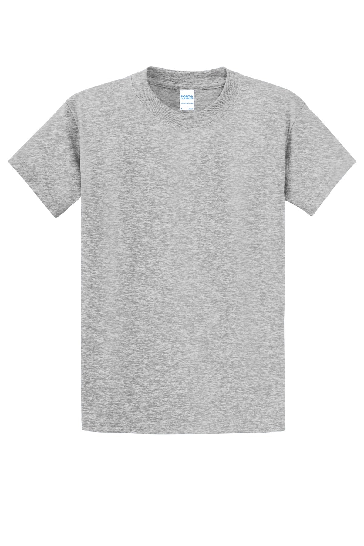 Port & Company Essential Tee. PC61 Ash