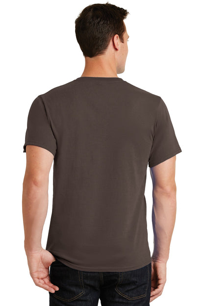 Port & Company Essential Tee. PC61 Brown