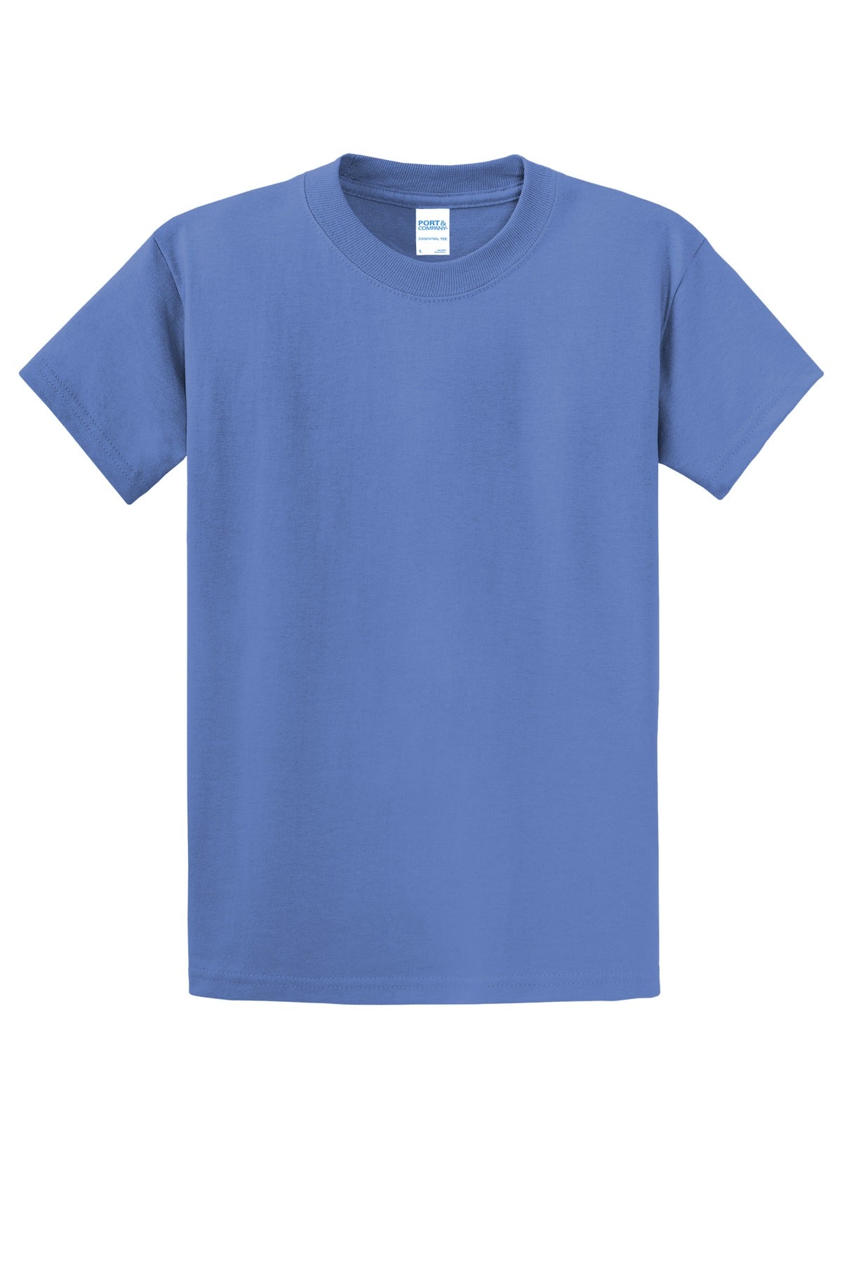 Port & Company Essential Tee. PC61 Carolina Blue