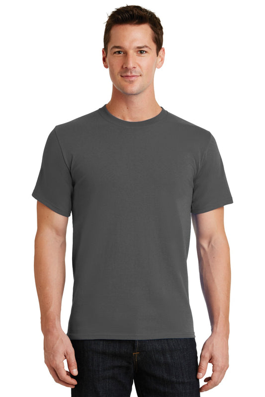 Port & Company Essential Tee. PC61 Charcoal