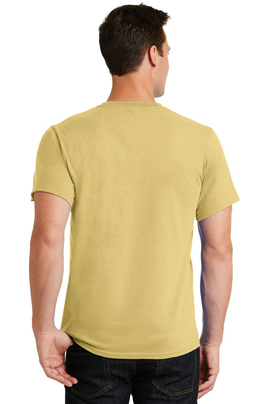 Port & Company Essential Tee. PC61 Daffodil Yellow