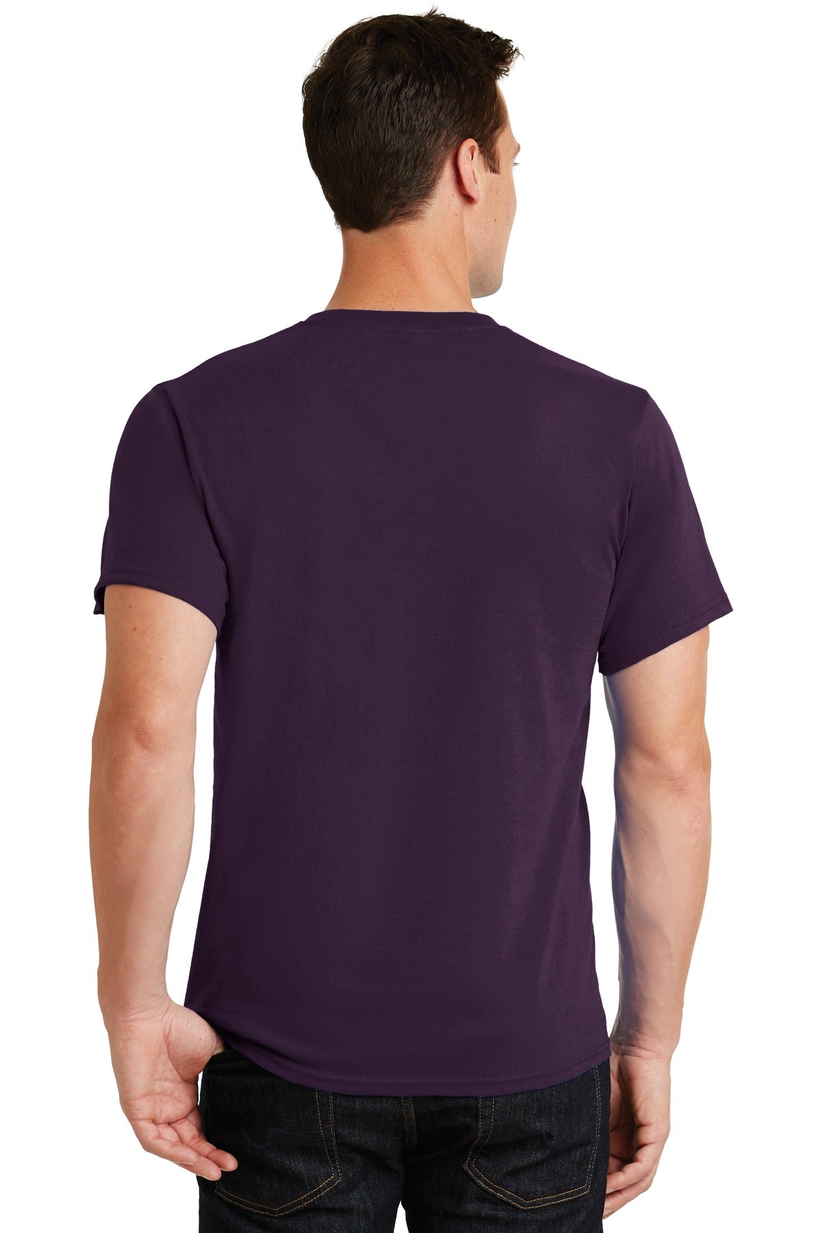 Port & Company Essential Tee. PC61 Eggplant