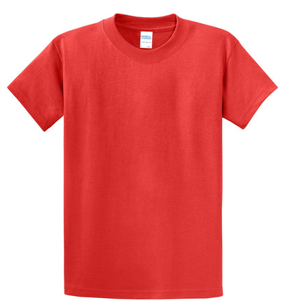 Port & Company Essential Tee. PC61 Fiery Red