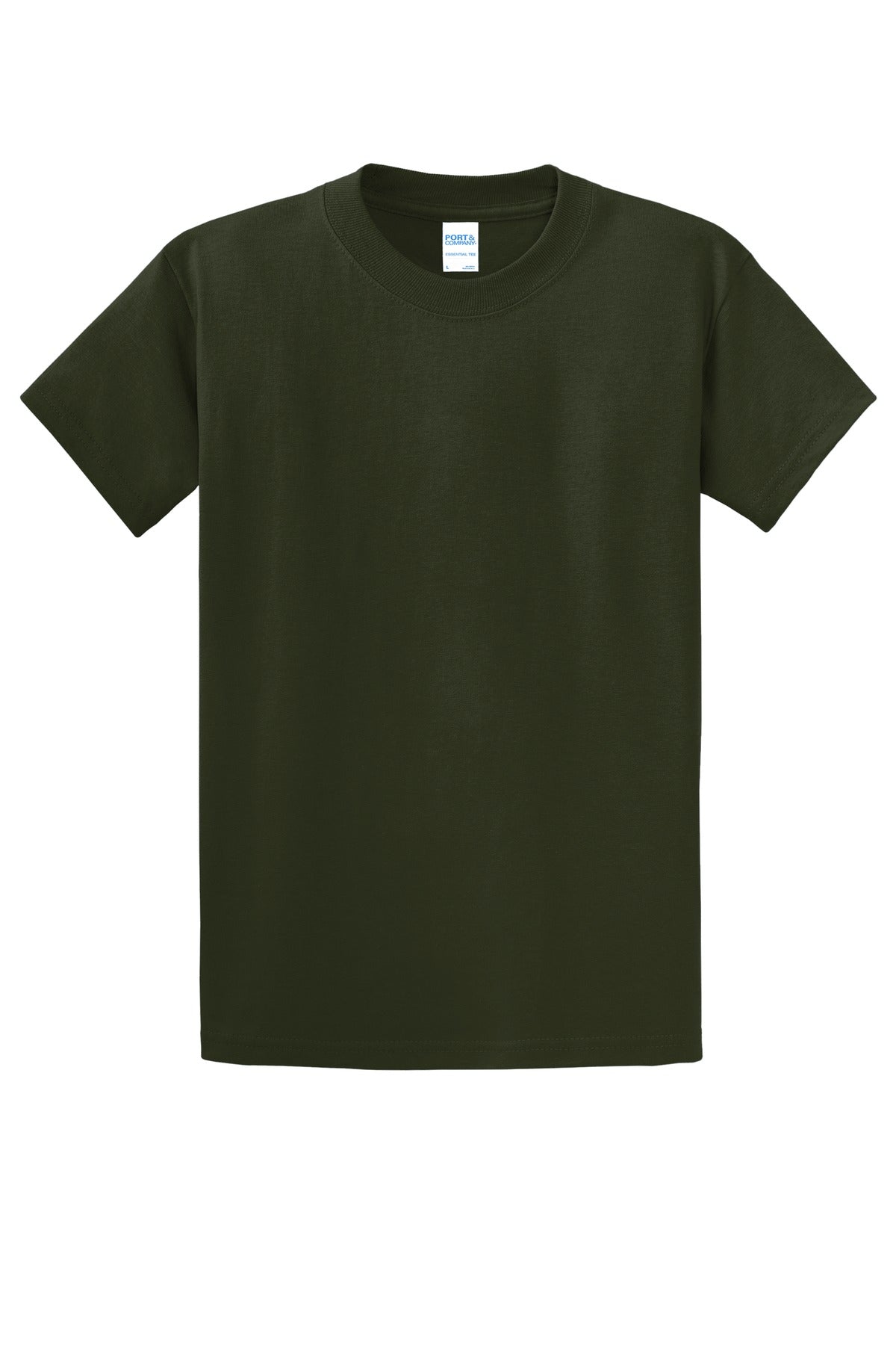Port & Company Essential Tee. PC61 Olive
