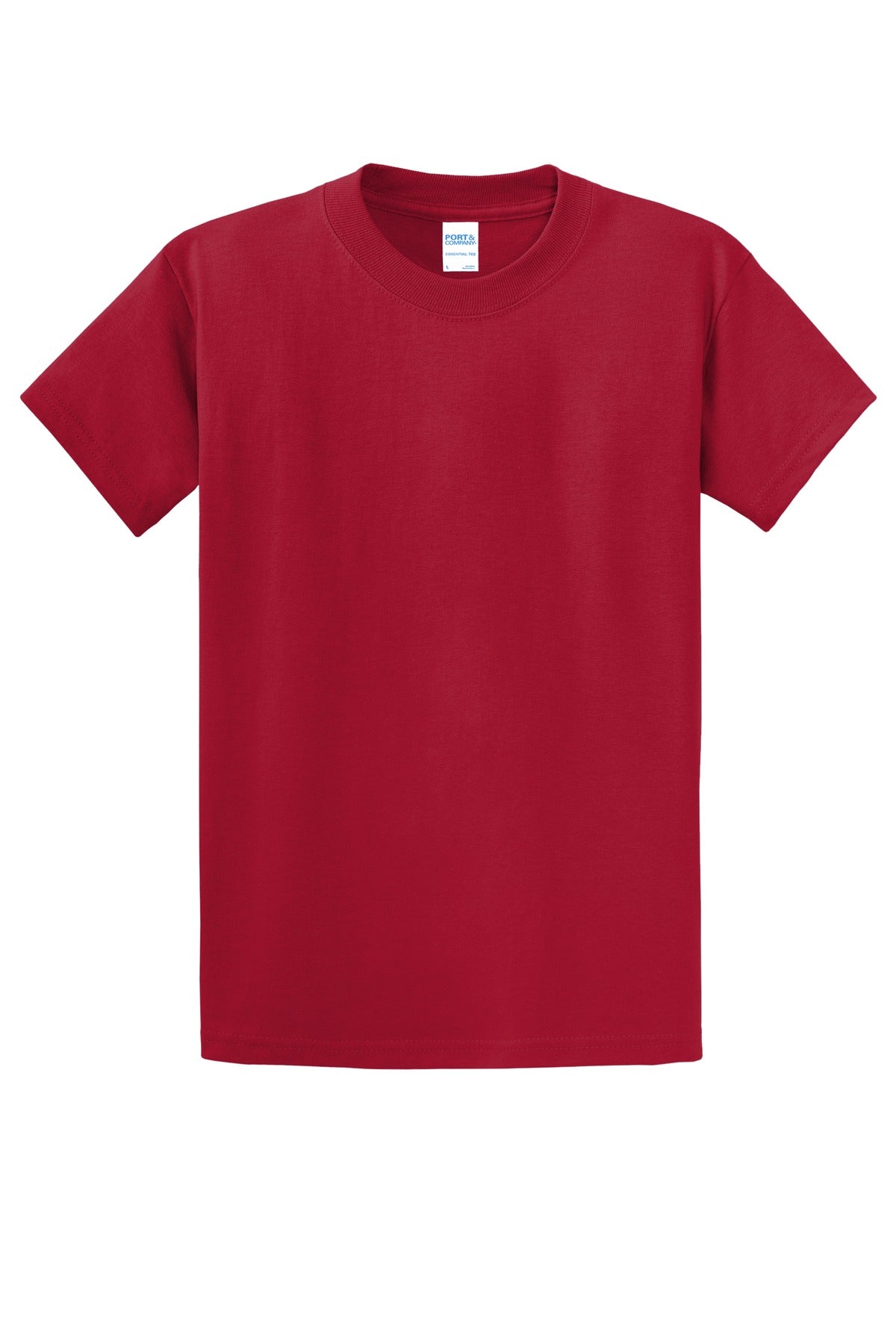 Port & Company Essential Tee. PC61 Red
