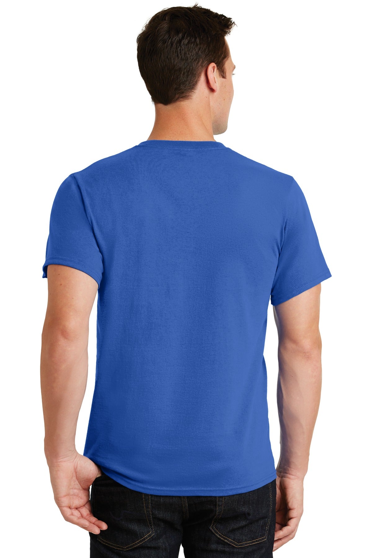 Port & Company Essential Tee. PC61 Royal