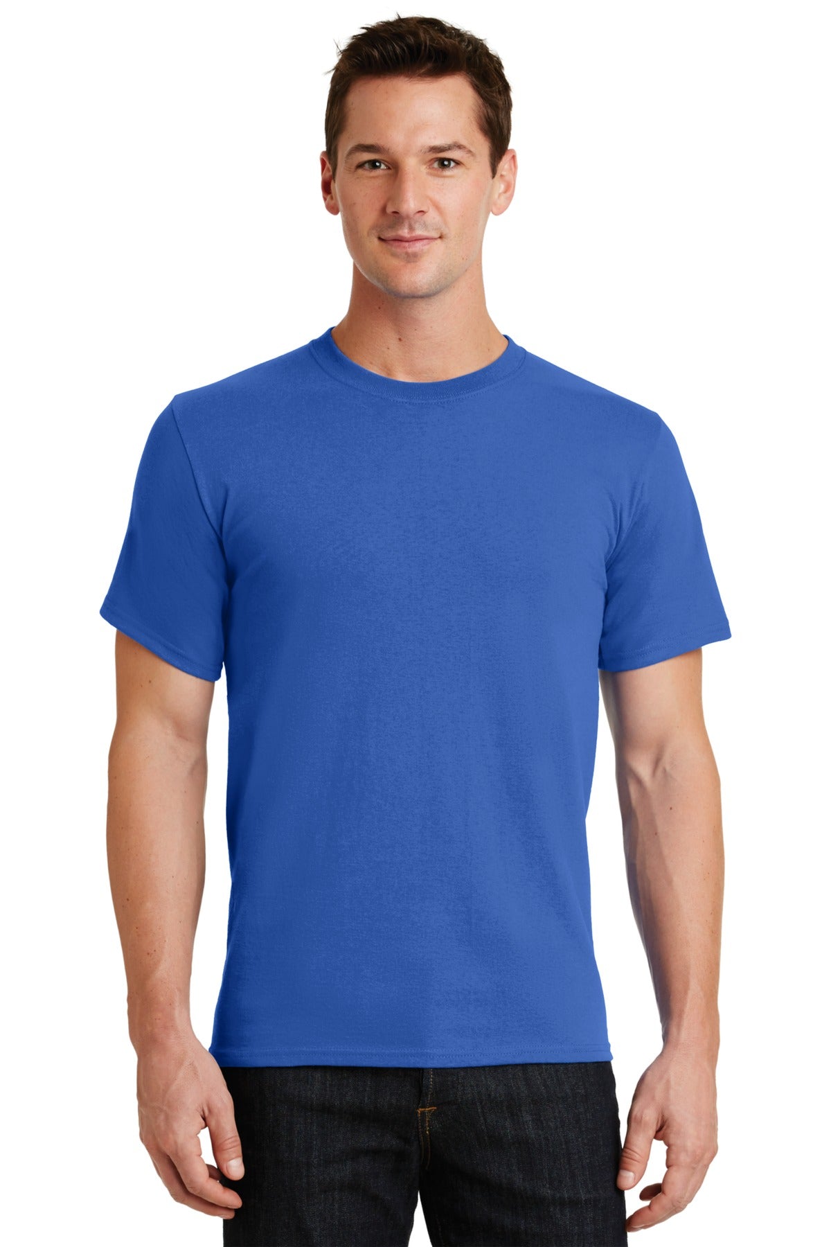 Port & Company Essential Tee. PC61 Royal