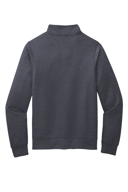 Port & Company  Core Fleece Cadet Full-Zip Sweatshirt PC78FZ Heather Navy