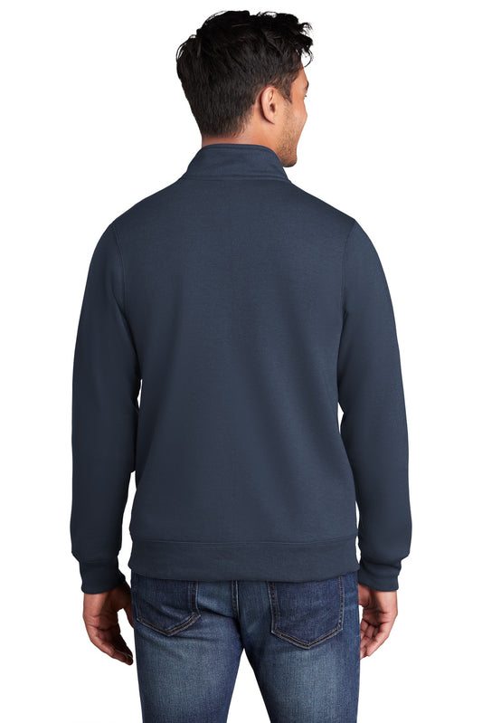 Port & Company  Core Fleece Cadet Full-Zip Sweatshirt PC78FZ Navy