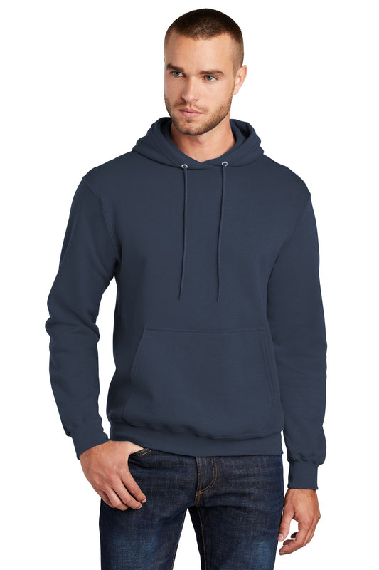 Port & Company  Tall Core Fleece Pullover Hooded Sweatshirt PC78HT Navy Tall