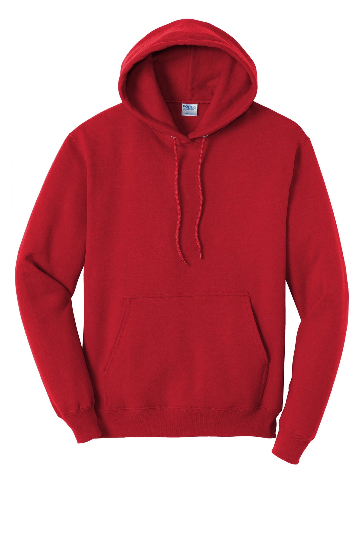 Port & Company  Tall Core Fleece Pullover Hooded Sweatshirt PC78HT Red Tall