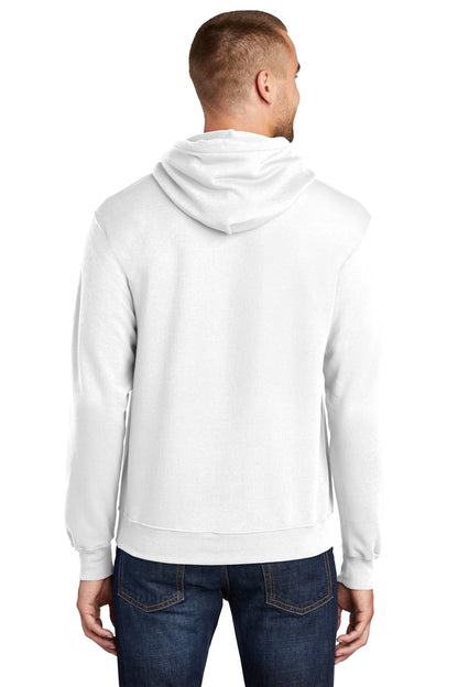 Port & Company  Tall Core Fleece Pullover Hooded Sweatshirt PC78HT White Tall