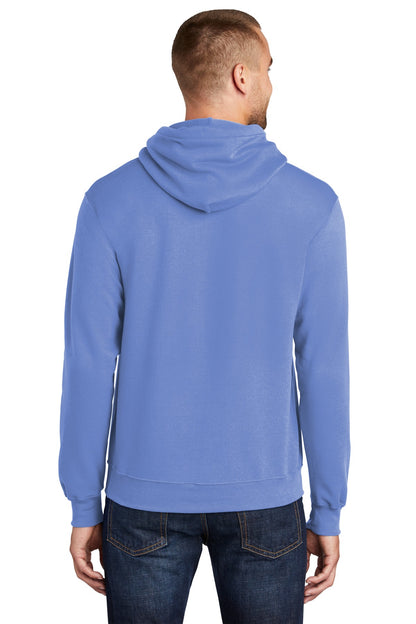 Port & Company Core Fleece Pullover Hooded Sweatshirt. PC78H Carolina Blue